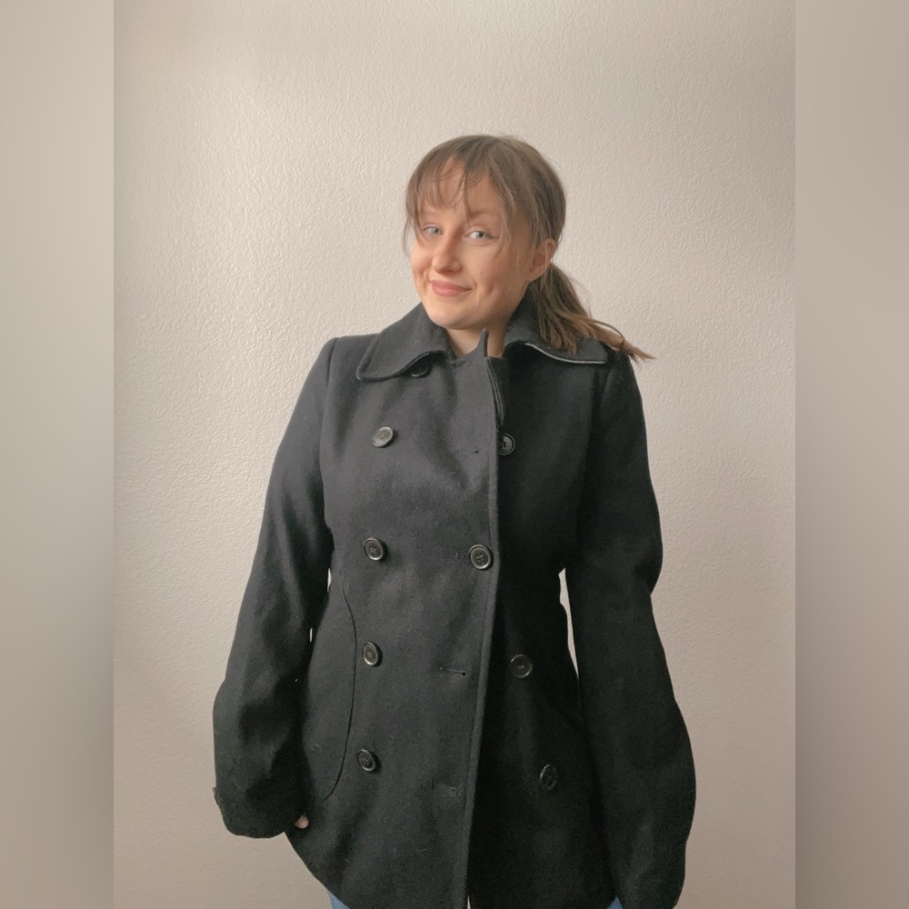 Tommy Hilfiger Black Trench Coat